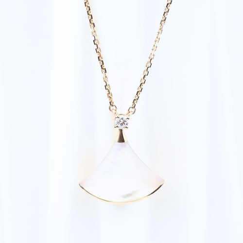 Collier Bvlgari Divas’ Dream - Collier en or rose 18K avec nacre et diamant 58 Facettes 138317F/E