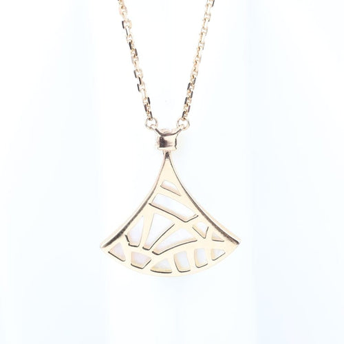 Collier Bvlgari Divas’ Dream - Collier en or rose 18K avec nacre et diamant 58 Facettes 138317F/E