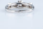 Bague 54 Alliance diamant en or blanc 18K avec diamants taille baguette 58 Facettes BG1117357-107