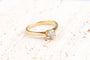 Bague 51 Bague solitaire en or jaune et blanc 18K avec diamant 58 Facettes BGALL50VS1-107