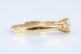 Bague 51 Bague solitaire en or jaune et blanc 18K avec diamant 58 Facettes BGALL50VS1-107