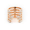 Bague Bague fantaisie en or 18 carats sertie de diamants (0,50 carat) 58 Facettes 22430