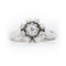 Bague Bague marguerite en or 18 carats avec diamants 58 Facettes 22438
