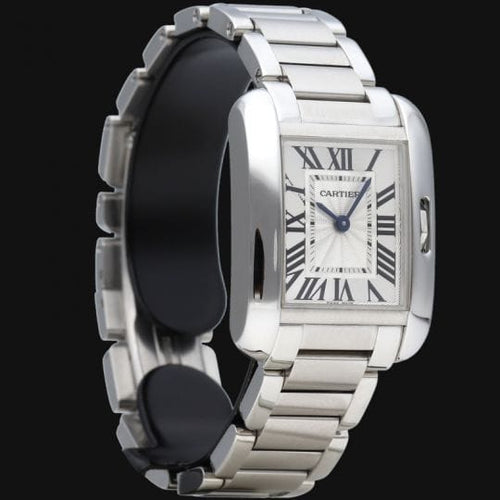 Montre Cartier Montre Tank Anglaise Pm 58 Facettes MT45716