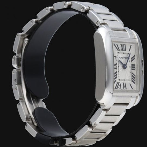 Montre Cartier Montre Tank Anglaise Pm 58 Facettes MT45716