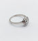 Bague 53 Bague marguerite Art déco en platine et diamants 0,55 ct 58 Facettes A06699