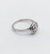 Bague 53 Bague marguerite Art déco en platine et diamants 0,55 ct 58 Facettes A06699