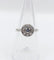 Bague 53 Bague marguerite Art déco en platine et diamants 0,55 ct 58 Facettes A06699