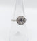 Bague 53 Bague marguerite Art déco en platine et diamants 0,55 ct 58 Facettes A06699
