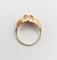 Bague 55.5 Bague dôme en or rose 18k aux rubis synthétiques, circa 1950 58 Facettes A06700