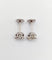 Boucles d'oreilles Puces d’oreilles en or blanc 18k avec diamants taille ancienne 2,00 ct 58 Facettes A06701