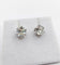 Boucles d'oreilles Puces d’oreilles en or blanc 18k avec diamants taille ancienne 2,00 ct 58 Facettes A06701
