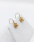Boucles d'oreilles Dormeuses anciennes en or 18k serties d’une perle (circa 1900) 58 Facettes A06705