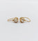 Boucles d'oreilles Dormeuses anciennes en or 18k serties d’une perle (circa 1900) 58 Facettes A06705