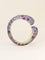 Bracelet ANDRE MARCHA Bracelet jonc saphirs diamants 58 Facettes 1242.5