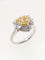 Pendentif Bague Diamant coeur jaune Fancy Yellow 1 carat convertible Pendentif 58 Facettes 1214.2