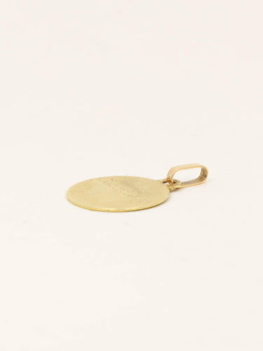 Pendentif BRANDT Médaille Ange en or jaune 58 Facettes 1224.2