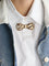 Broche Broche noeud or jaune rubis diamants 58 Facettes 1242.3