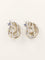 Boucles d'oreilles Double clips coquillage or blanc perles fines 58 Facettes 1232.2