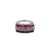 Bague 47 Bague Art déco jarretière en platine, diamants taille ancienne et rubis 58 Facettes A06711