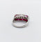 Bague 47 Bague Art déco jarretière en platine, diamants taille ancienne et rubis 58 Facettes A06711
