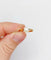 Bague 50 Bague Art déco en or rose 18k ornée d'une perle 58 Facettes A06713
