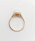 Bague 50 Bague Art déco en or rose 18k ornée d'une perle 58 Facettes A06713