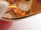 Bague 52 vintage bague FRED nuage 52 en nacre et or jaune 18k mother of pl 58 Facettes 273331