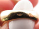 Bague 52 vintage bague FRED nuage 52 en nacre et or jaune 18k mother of pl 58 Facettes 273331