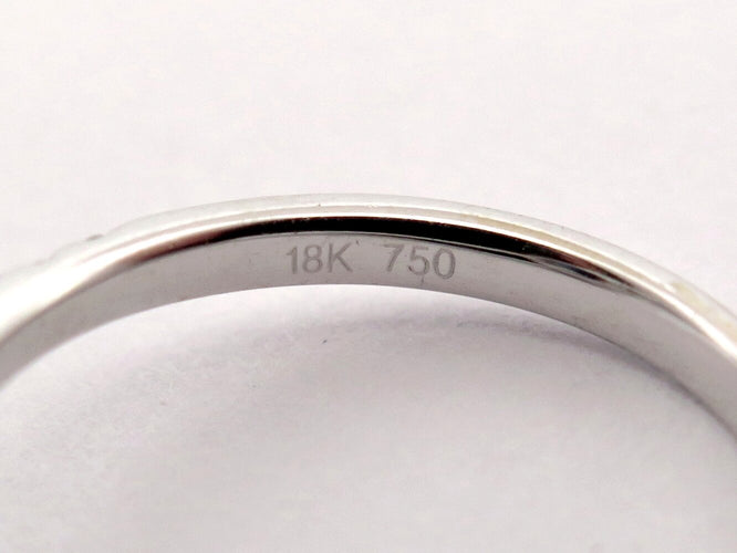 Bague 53 bague sertie saphir 1.33 ct & diamants 0.58 ct 53 en or blanc 3.15 gr 58 Facettes 273386