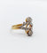 Bague 54 Bague duchesse antique en or 18k et platine à diamants 58 Facettes A06720