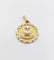 Pendentif Augis - Pendentif médaille d’amour en or rose 18k et rubis 58 Facettes A06726