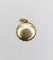 Pendentif Augis - Pendentif médaille d’amour en or rose 18k et rubis 58 Facettes A06726