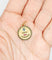 Pendentif Augis - Pendentif médaille d’amour en or rose 18k et rubis 58 Facettes A06726