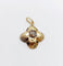 Pendentif Pendentif victorien - Diamant taille rose en or jaune 18K (circa 1850) 58 Facettes A02334