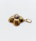 Pendentif Pendentif victorien - Diamant taille rose en or jaune 18K (circa 1850) 58 Facettes A02334