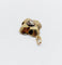 Pendentif Pendentif victorien - Diamant taille rose en or jaune 18K (circa 1850) 58 Facettes A02334