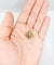 Pendentif Pendentif victorien - Diamant taille rose en or jaune 18K (circa 1850) 58 Facettes A02334