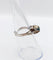 Bague 51 Bague solitaire Art déco en or blanc 18k et saphir 58 Facettes A01186