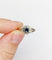 Bague 51 Bague solitaire Art déco en or blanc 18k et saphir 58 Facettes A01186