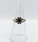 Bague 51 Bague solitaire Art déco en or blanc 18k et saphir 58 Facettes A01186