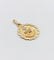 Pendentif Augis - Pendentif médaille d'amour 15 mm en or rose 18k et rubis 58 Facettes A06732
