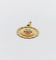 Pendentif Augis - Pendentif médaille d'amour 15 mm en or rose 18k et rubis 58 Facettes A06732