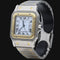 Montre Cartier Montre Santos Dame Or Jaune 18K Et Acier 58 Facettes MT45653