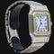 Montre Cartier Montre Santos Dame Or Jaune 18K Et Acier 58 Facettes MT45653