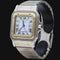 Montre Cartier Montre Santos Dame Or Jaune 18K Et Acier 58 Facettes MT45653