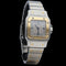 Montre Cartier Santos Galbée - Montre femme quartz en or jaune et acier 58 Facettes MT45914