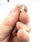 Boucles d'oreilles Boucles d’oreilles puces en or blanc 14 carats et diamants 0,60 ct 58 Facettes 230156
