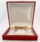 Bracelet Cartier - Bracelet jonc double C en or jaune et blanc et diamants 58 Facettes cartier
