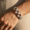 Montre Art déco - Bracelet en platine et diamants 6,84 ct (228 diamants) 58 Facettes